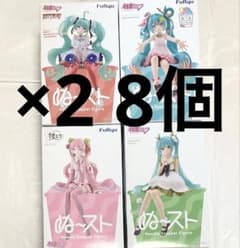 8개 세트 하츠네 미쿠 벚꽃 미쿠 ぬどる 스토퍼 피규어 2026 2025