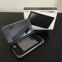 ニンテンドー3DSLL本体 中古完動品黒ブラック 信長の野望のサムネイル