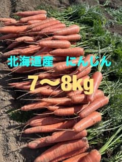 訳あり人参　8〜9kg 北海道産のサムネイル