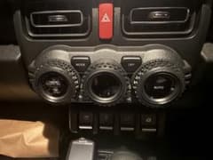 ジムニー エアコン ダイヤルカバー（JB64/JB74/NOMADE専用）のサムネイル