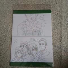 MAPPA exhibition　Attack Titan　Clear file featuring Levi