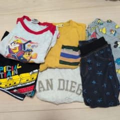 子供服 トップス パンツ 7点セットのサムネイル
