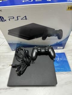 PS4 CUH-2100B ジェット　ブラック　1TB 本体のサムネイル