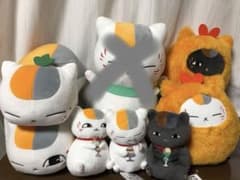 냥코 선생님 봉제인형 7개 세트 나츠메 친구장 ☆ 무료우송