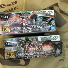 HG ガンダム00 Arios & Cherudim 2体セットのサムネイル
