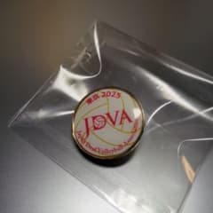 非売品 東京2025 JDVA 日本ろう者バレーボール協会 ピンバッジのサムネイル