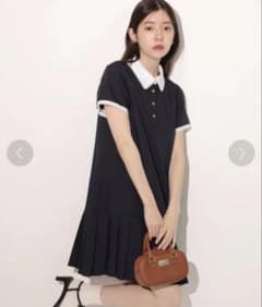 Rirandture レースポロカラー ミニワンピース - メルカリ