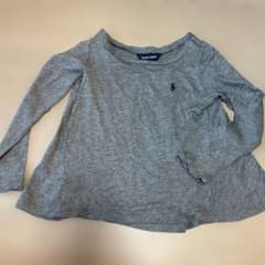 Ralph Lauren グレー 長袖カットソー 4/4Tのサムネイル
