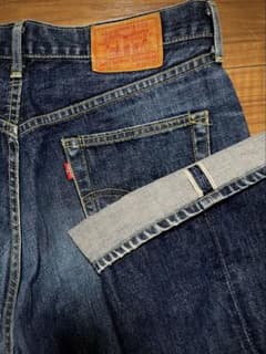 希少90s Levi's 503BXX 日本製 W34L36 501 赤耳　濃紺 希少90s Levi's 503BXX 日本製 W34L36 501 赤耳 濃紺 - メルカリ