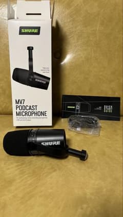 SHURE MV7 ポッドキャストマイクロホンのサムネイル