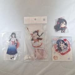 優木せつ菜グッズ4点セット　アクスタ、ラバストのサムネイル