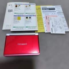 【美品・取説付き】カシオ 電子辞書 EX-word XD-SP6600 赤のサムネイル