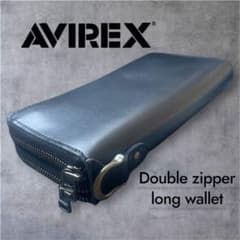 T*E様 レア‼︎ AVIREX アヴィレックス 長財布 ダブルファスナー 本革 T*E様 レア‼︎ AVIREX アヴィレックス 長財布 ダブルファスナー 本革