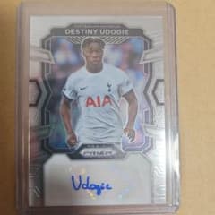 Panini Prizm Destiny Udogie 直筆サインカード