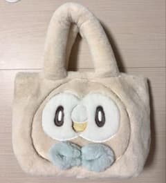 ポケモン モクロー フェイクファー トートバッグ GUのサムネイル