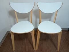 IKEA NORDMYRA イケア ノールドミーラ ダイニングチェア 2脚セット
