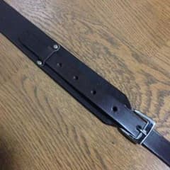 本革 ギターストラップ ダークブラウンのサムネイル