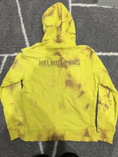 HELMUT LANG タイダイパーカー L イエローのサムネイル
