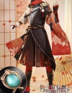 三分妄想 原神 楓原万葉 コスプレ衣装 一式 - メルカリ