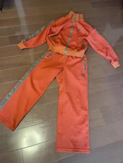 adidas ジャージ 日本製 デサント レトロ レア サイズM〜L 美中古