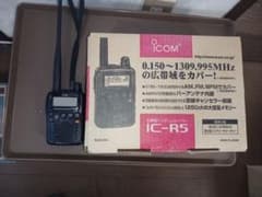 ICOM IC-R5 受信機 本体・付属品完備 - メルカリ