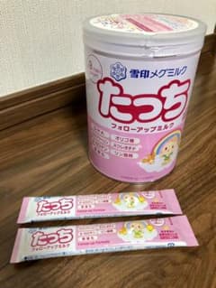 雪印メグミルク　フォローアップミルク　たっち　大缶850g ＋スティック2本のサムネイル
