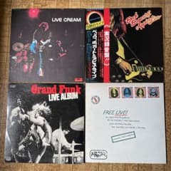70年代洋楽ロック名盤ライブLP 4枚セット - メルカリ
