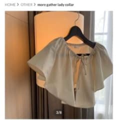 nuebyas 付け襟　韓国系　新品のサムネイル