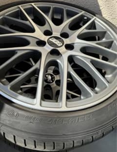 価格希望の為一時値下げ BBS アルミホイールタイヤ4本セット - メルカリ