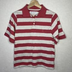 Burberrys  バーバリー　ボーダーポロシャツ  サイズＭのサムネイル