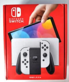 任天堂switch 有機EL 本体 白／ホリコン・液晶フィルム付き - メルカリ