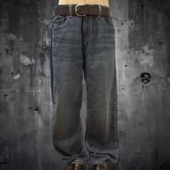 Levi's 505/grunge denim pants 진한 감색 095