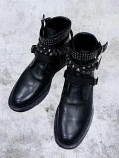 SAINT LAURENT エディ期 スタッズブーツ - メルカリ