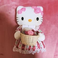 希少レア ハローキティ ぬいぐるみ バラ 2000年製 平成レトロ サンリオ