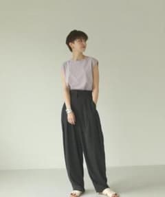 【トゥデイフル】ハイウエストドットパンツ 38のサムネイル