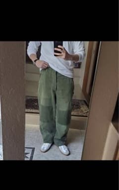 ハンガリー軍 フィールドパンツ　パッチワーク　ワイドパンツ 1のサムネイル