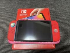 任天堂　Nintendo-Switch 本体 有機ELネオンブルー　ネオンレッドのサムネイル