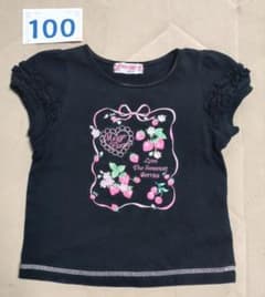 メゾピアノ ミミポポ ベリエちゃん ルミちゃん フリルカットソー 100cm