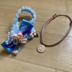 ニコマーク/桜のチョーカーセット　犬用　Sサイズのサムネイル