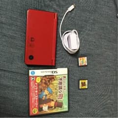【限定マリオver】DSi LL ソフト3 充電器付のサムネイル