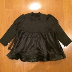 mamik様専用☆値下☆黒ワンピース 80のサムネイル