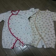 薄手長袖ロンパース(70cm)のサムネイル