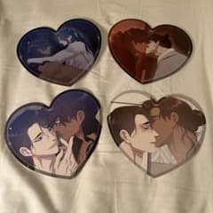 最安値 目に虎の宿るが如し コラボカフェ本舗 特典 ハート型イラスト