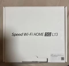 Speed Wi-Fi HOME 5G L13 本体 ホワイトのサムネイル