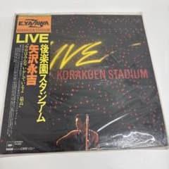 矢沢永吉 LIVE 後楽園スタジアム 2枚組LPレコード - メルカリ