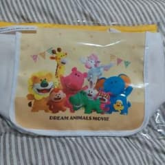 たべっ子どうぶつ THE MOVIE 保冷巾着付きトートバッグ