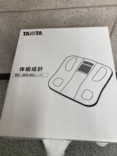 TANITA 体組成計 BC-J03-RD レッド - メルカリ