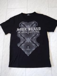 SOUL BRAND Tシャツ L ペイズリー柄のサムネイル