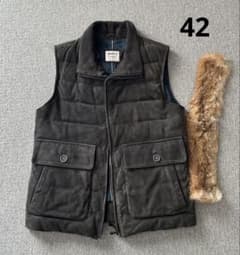 EMMETI ゴートスキンスエード ダウンベスト 50 EMMETI / JURI ゴートスキンスエードダウンベスト - 【公式】 Vandori