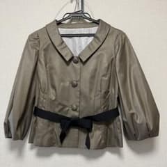 新品】ADIEU TRISTESSE リボン付きフォーマルジャケット カーキ - メルカリ